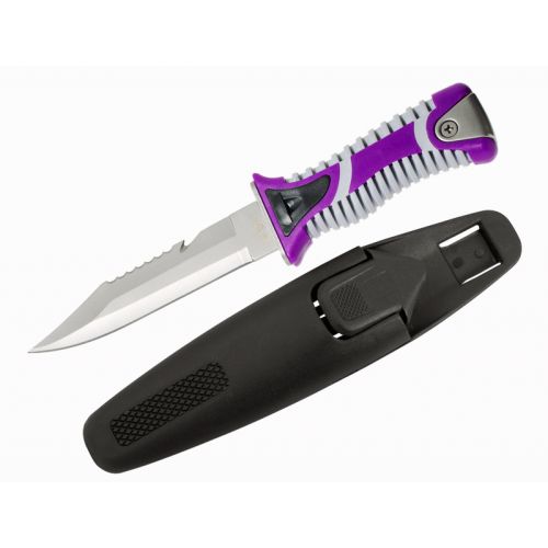 Нож для дайвинга Grand Way SS 35 (фиолетовый)
