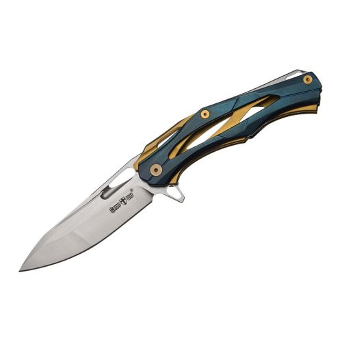 Нож складной Grand Way SG 062 gold-blue